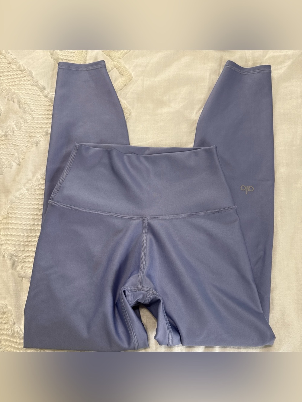 Alo High-Waist Leggings in Dusty Lavender
